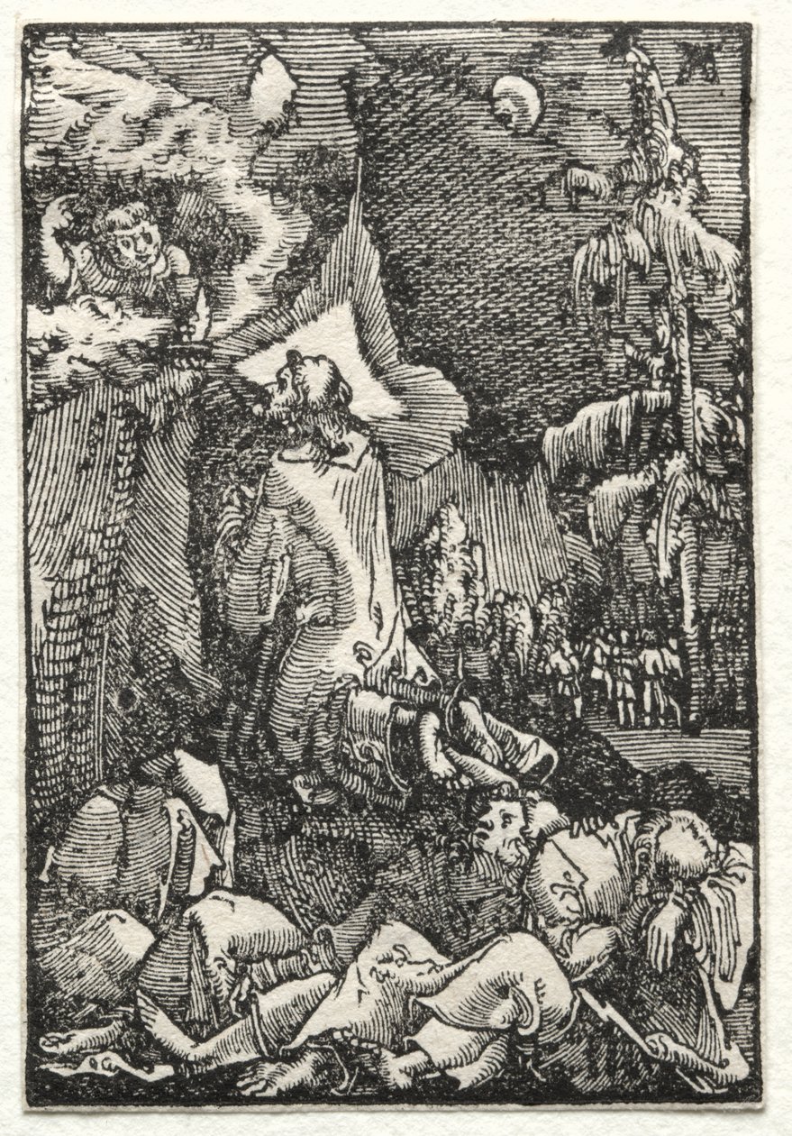 Der Fall und die Erlösung des Menschen: Christus am Ölberg von Albrecht Altdorfer
