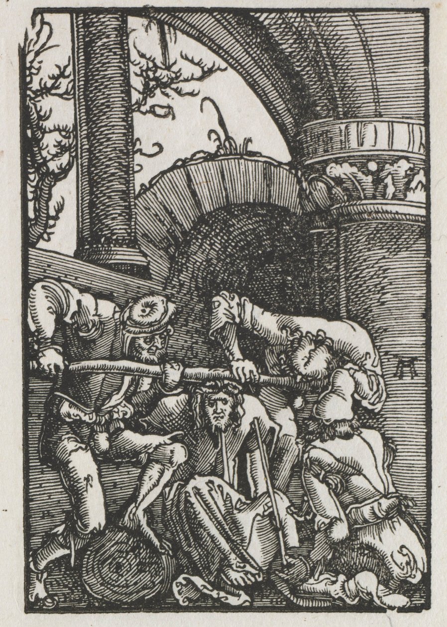Der Fall und die Erlösung des Menschen: Christus mit Dornen gekrönt, ca. 1515 von Albrecht Altdorfer