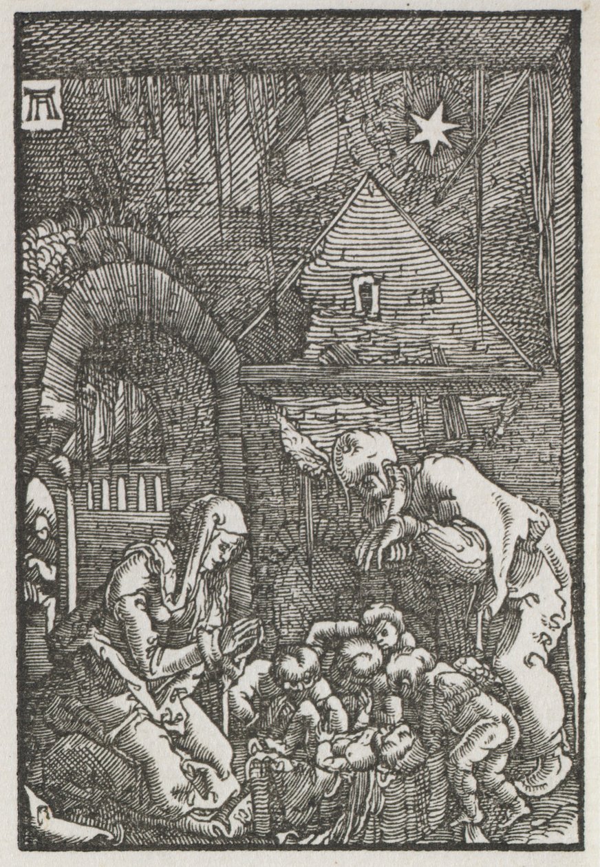 Der Fall und die Erlösung des Menschen: Die Geburt Christi von Albrecht Altdorfer