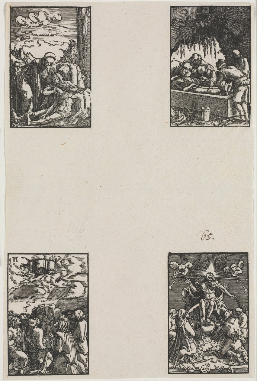 Der Fall und die Erlösung des Menschen, um 1515 von Albrecht Altdorfer