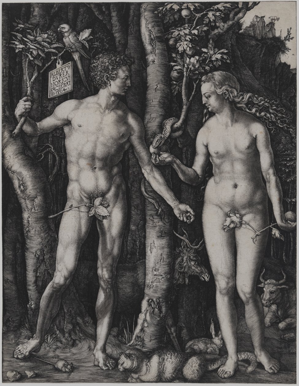 Adam und Eva von Albrecht Dürer