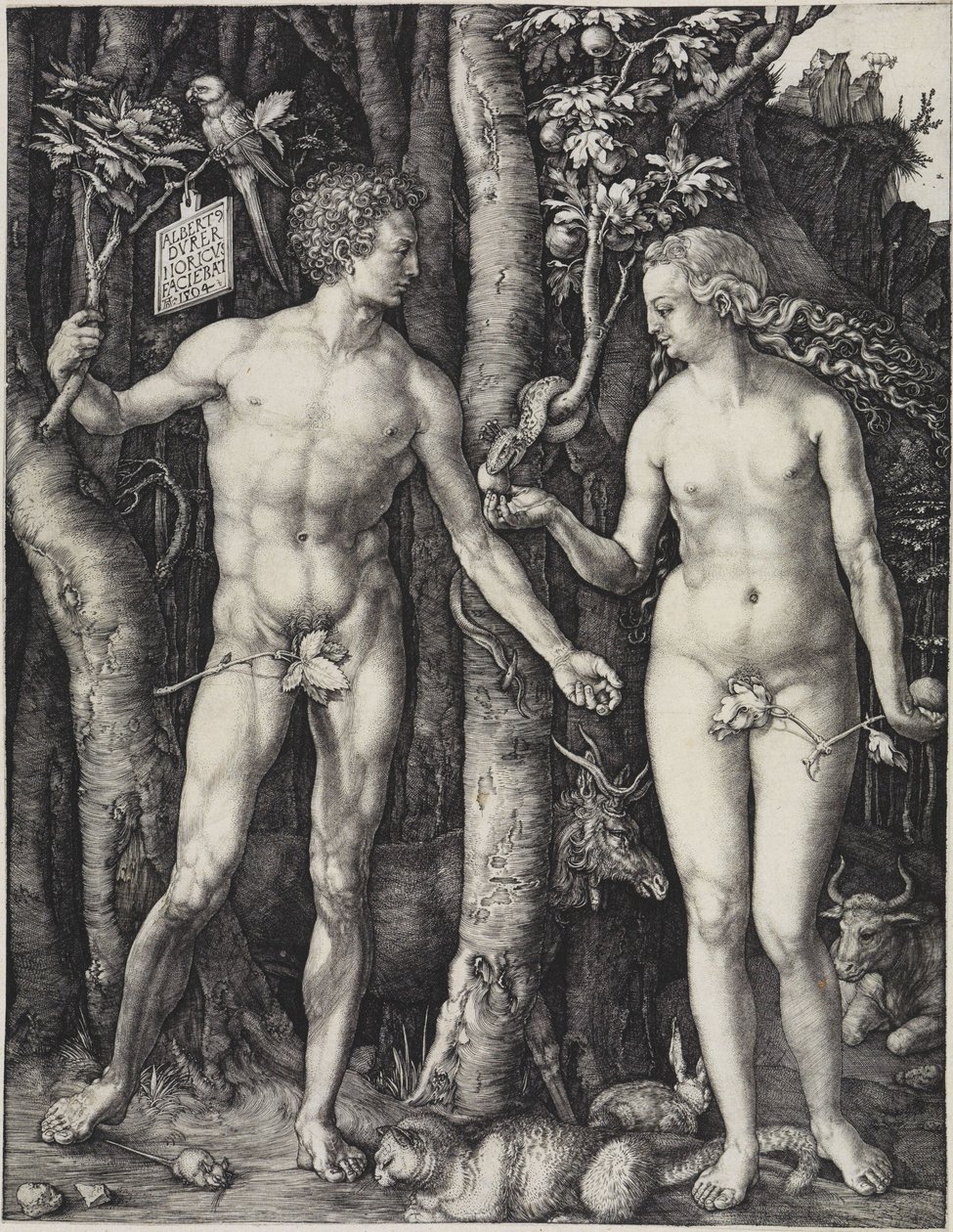Adam und Eva von Albrecht Dürer