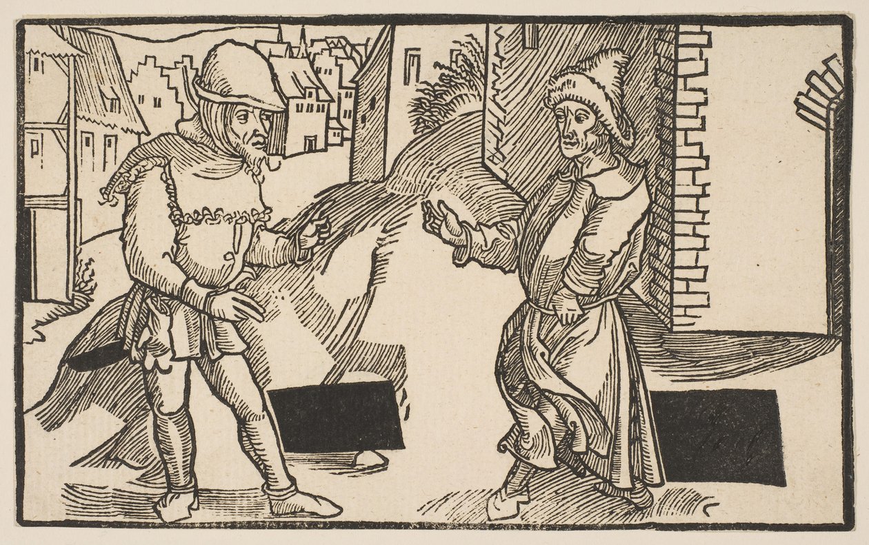 Adelphi, aus Die Komödie des Terenz, Nachdruck aus dem 19. Jahrhundert von Albrecht Dürer