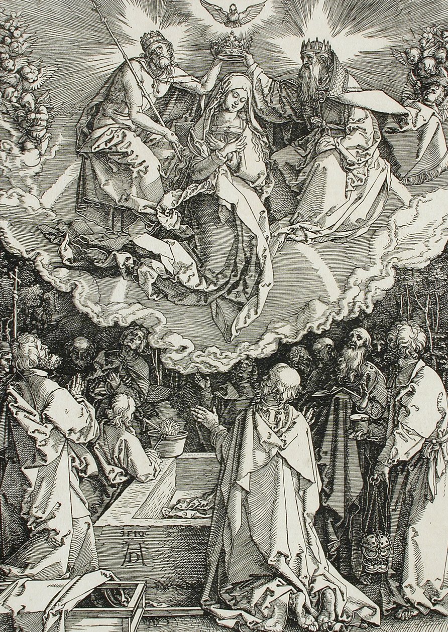 Himmelfahrt und Krönung der Jungfrau von Albrecht Dürer