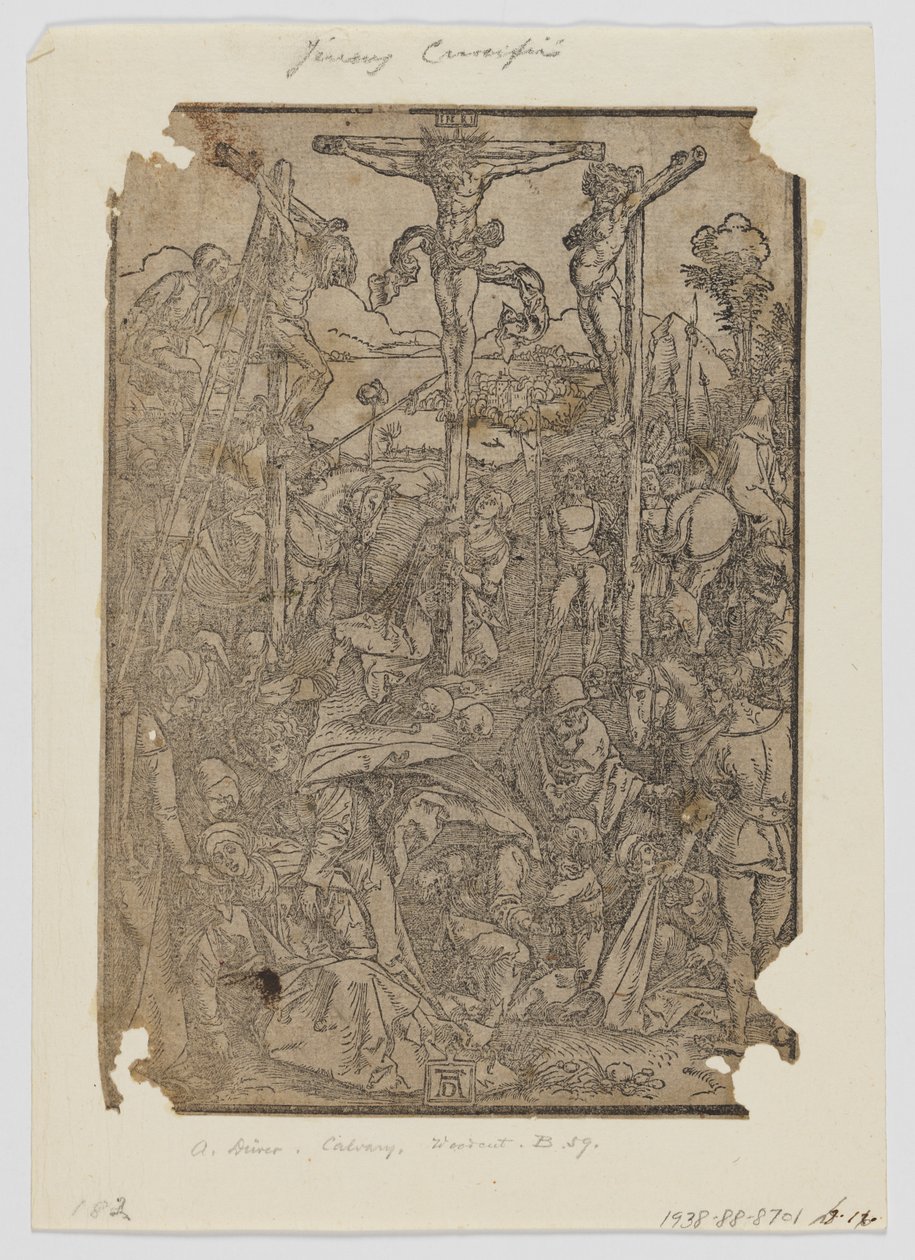 Kavallerie mit den drei Kreuzen von Albrecht Dürer