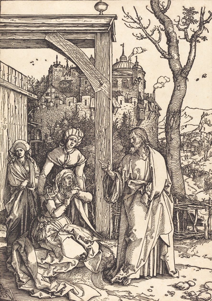 Christus verabschiedet sich von seiner Mutter von Albrecht Dürer