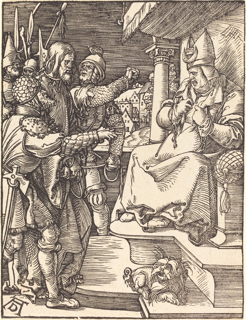 Christus vor Kaiphas von Albrecht Dürer