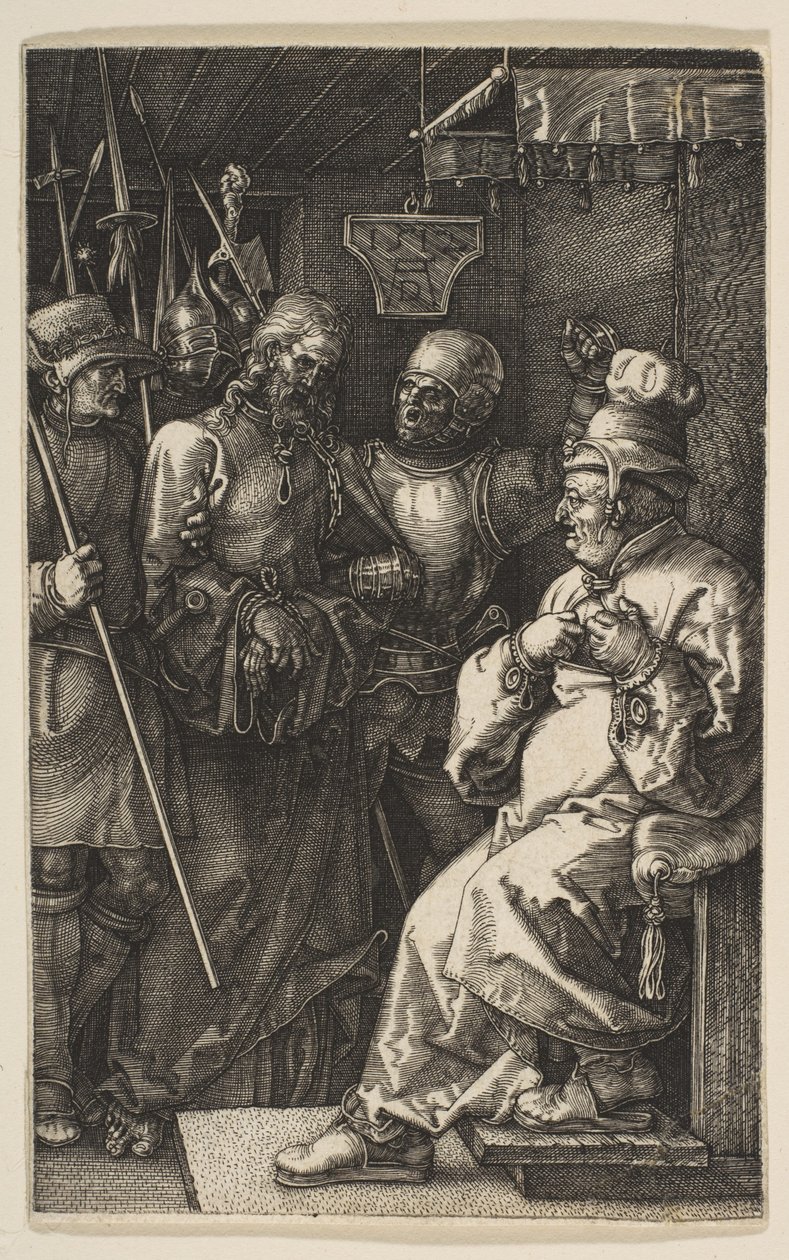 Christus vor Kaiphas von Albrecht Dürer