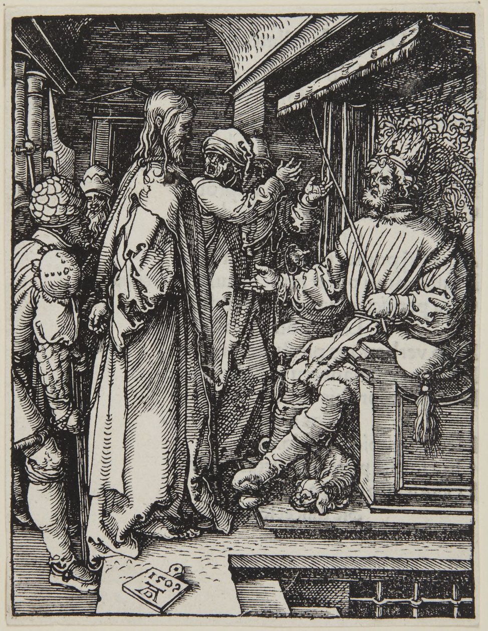 Christus vor Herodes von Albrecht Dürer