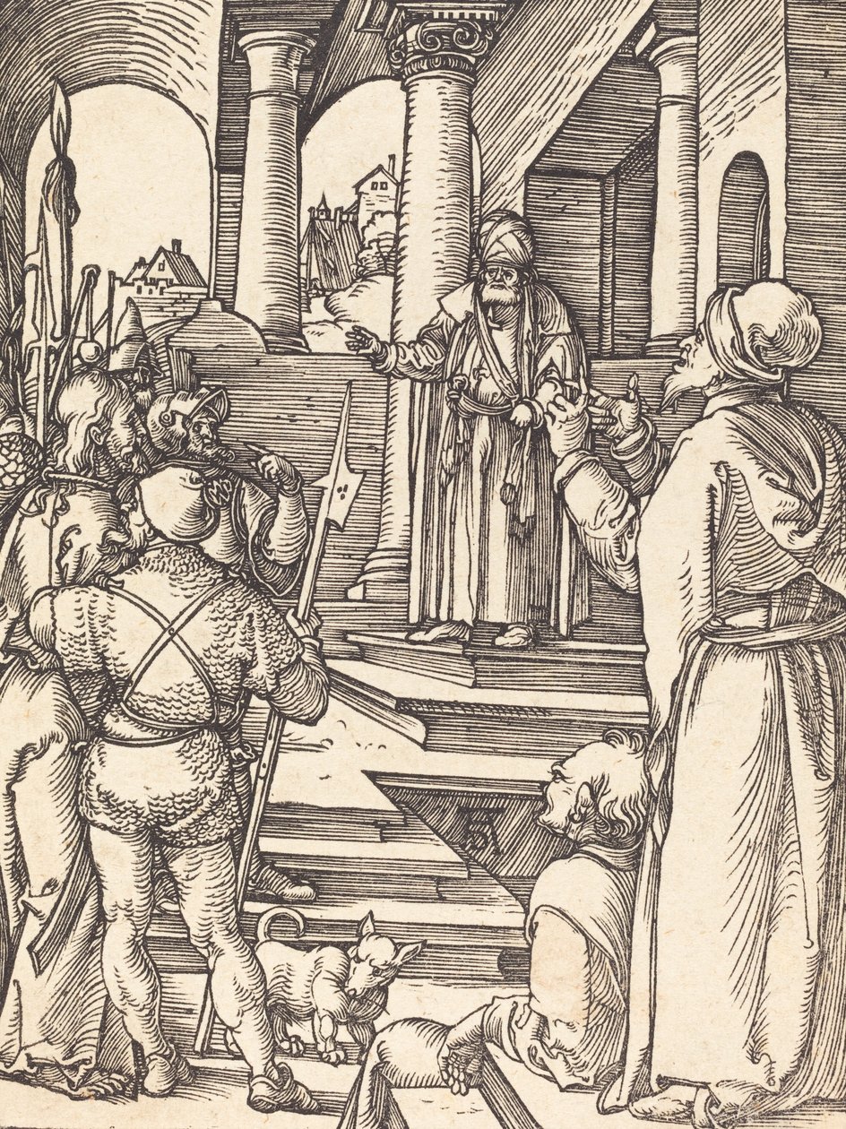 Christus vor Pilatus von Albrecht Dürer