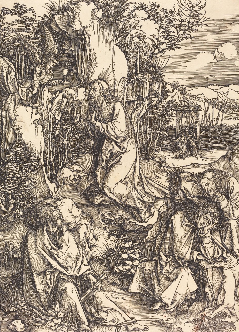 Christus am Ölberg, ca. 1497-1499 von Albrecht Dürer
