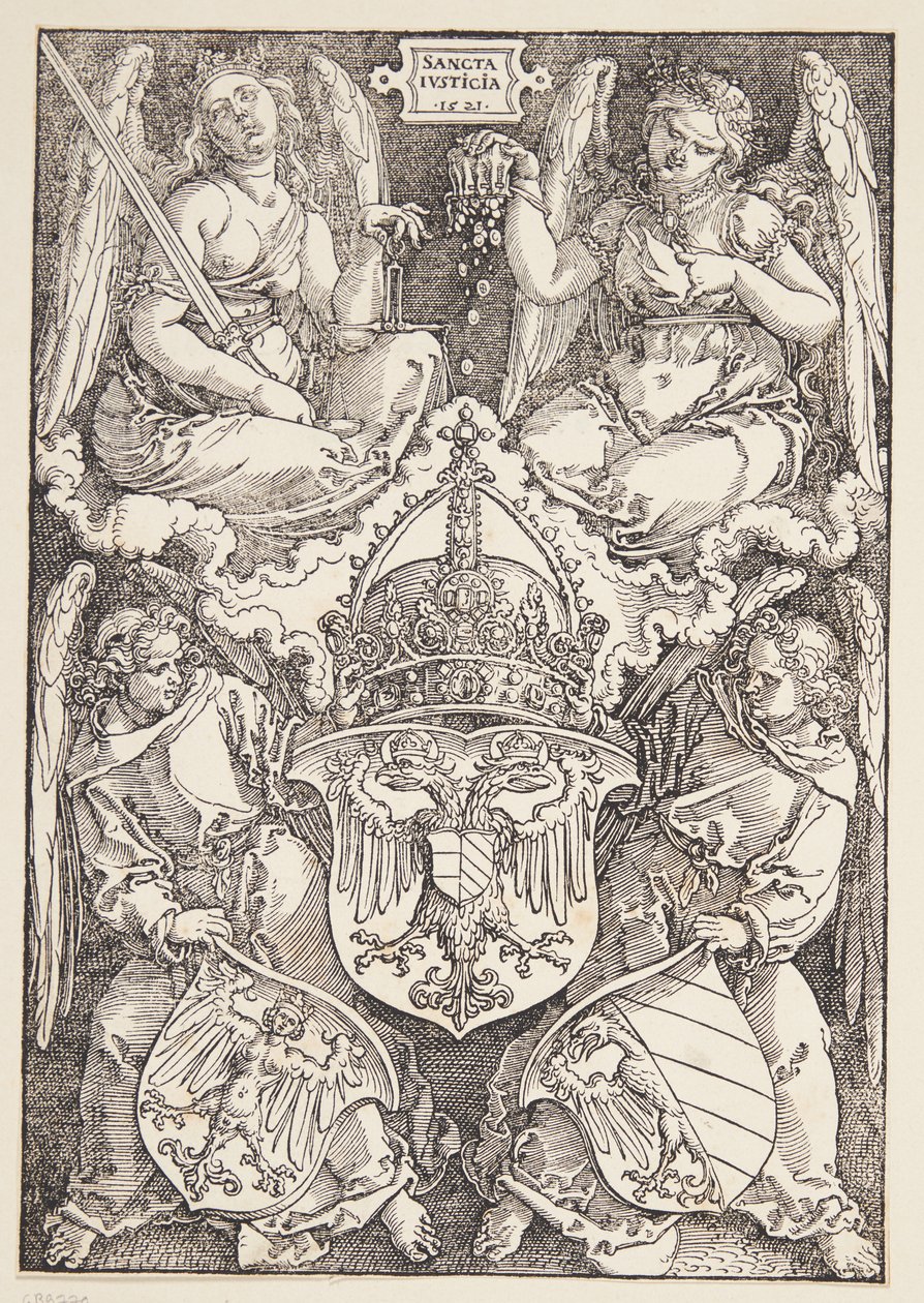 Wappen des Reiches und der Stadt Nürnberg von Albrecht Dürer