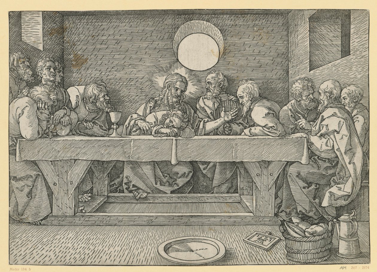 Das letzte Abendmahl von Albrecht Dürer