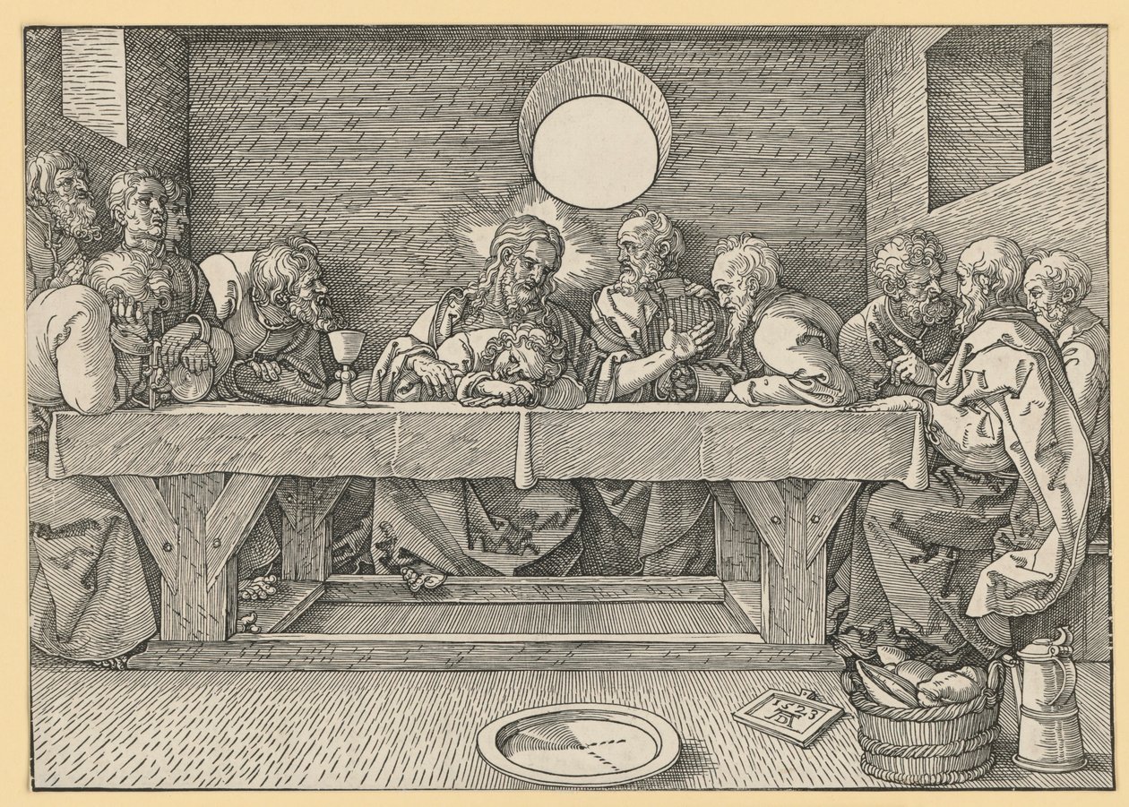 Das letzte Abendmahl von Albrecht Dürer
