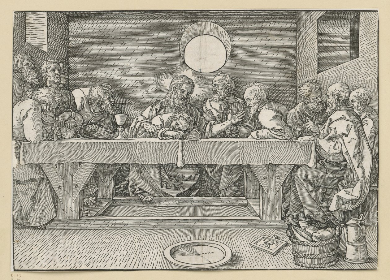 Das letzte Abendmahl von Albrecht Dürer
