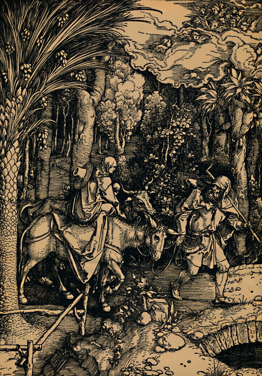 Die Flucht nach Ägypten, 1503-1504 von Albrecht Dürer