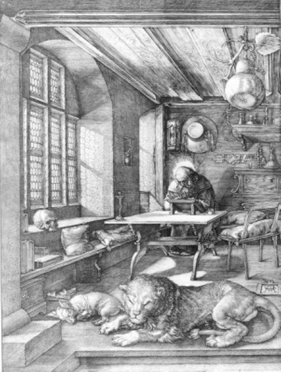 Der heilige Hieronymus in seiner Zelle von Albrecht Dürer