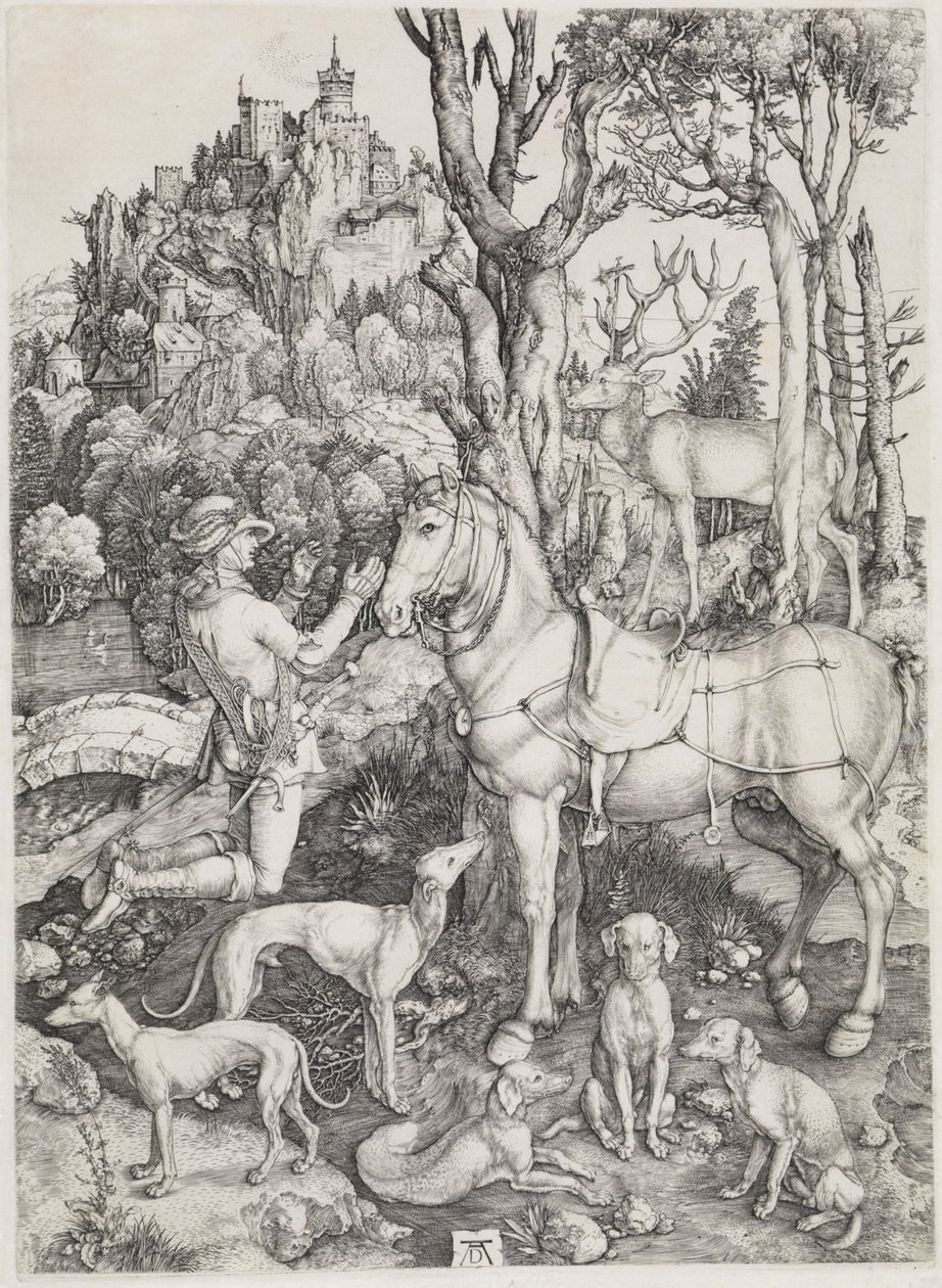 Der heilige Eustachius von Albrecht Dürer