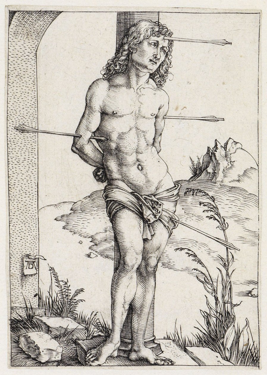 Der heilige Sebastian an der Säule von Albrecht Dürer
