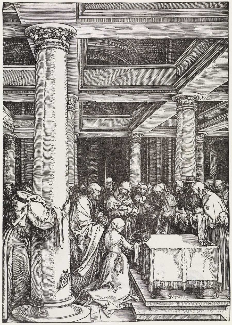 Die Darstellung im Tempel von Albrecht Dürer