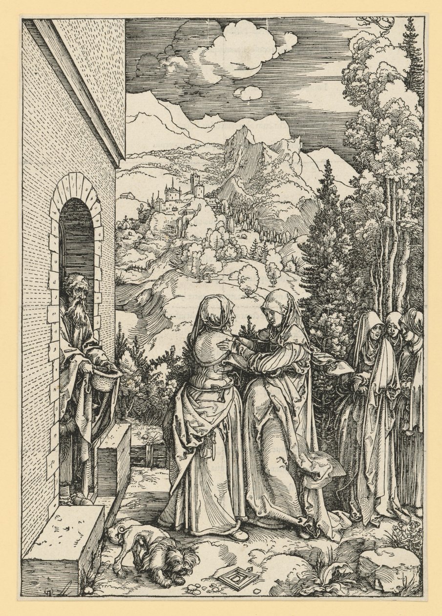 Die Heimsuchung von Albrecht Dürer