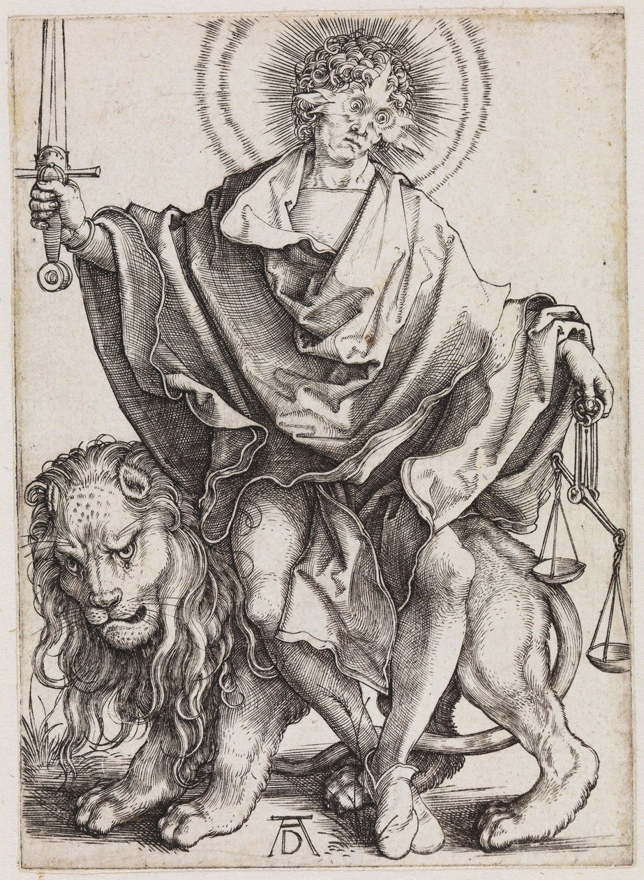 Die Sonne der Gerechtigkeit (Sol Justitiae) von Albrecht Dürer