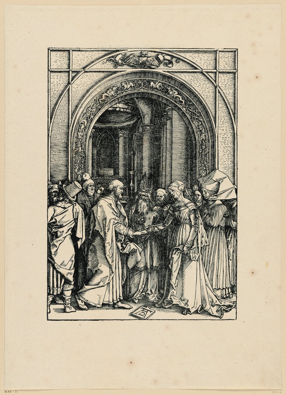 Die Verlobung der Maria von Albrecht Dürer