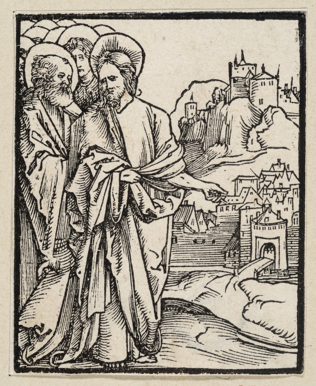 Die Weissagung von der Zerstörung Jerusalems (aus: Postilla, 43 Holzschnitte) von Albrecht Dürer