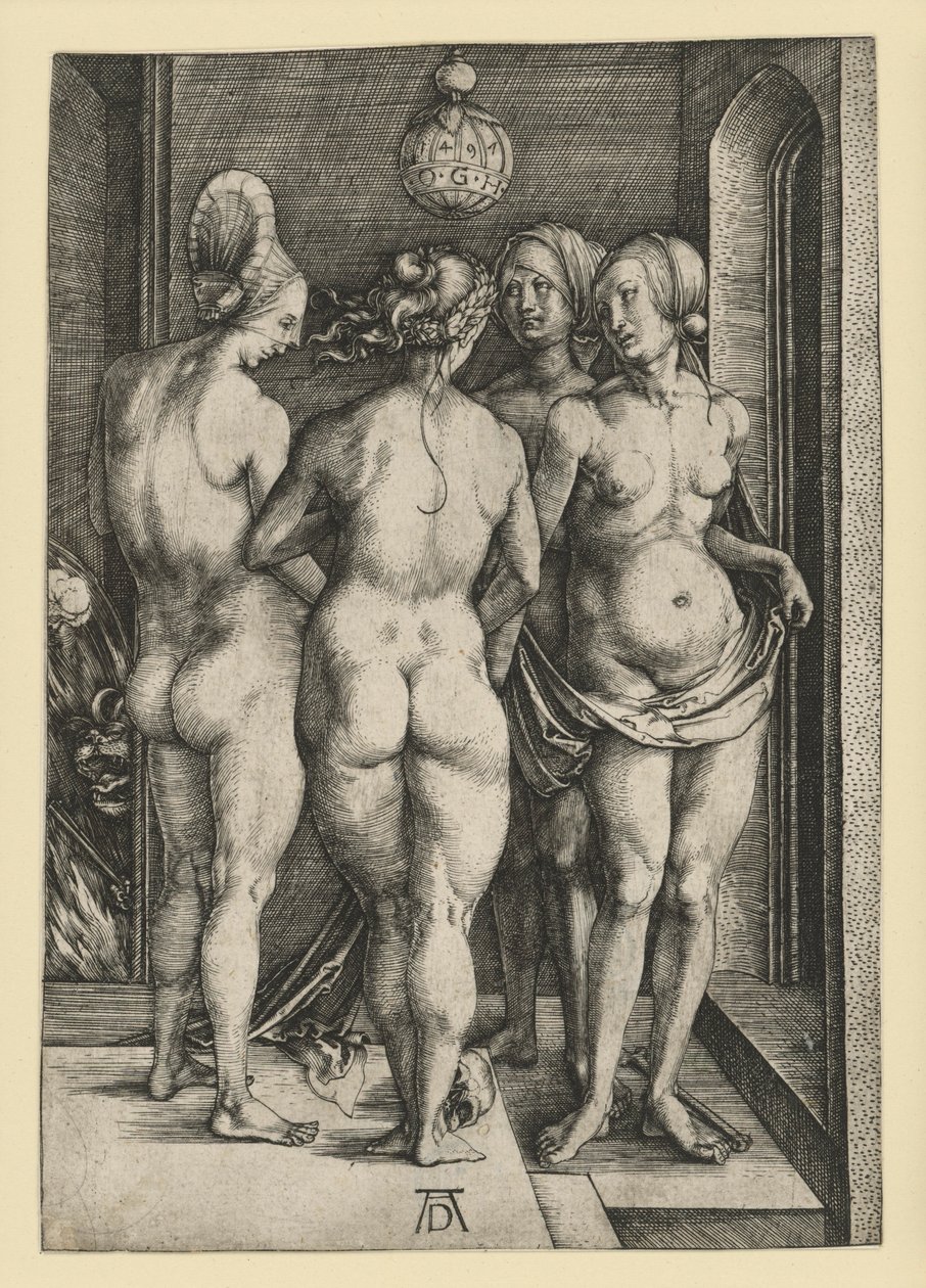 Die vier nackten Frauen von Albrecht Dürer
