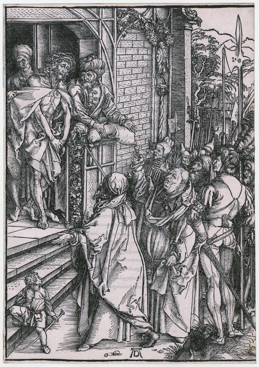 Ecce homo, Blatt 6 der Folge "Die Grosse Passion" von Albrecht Dürer