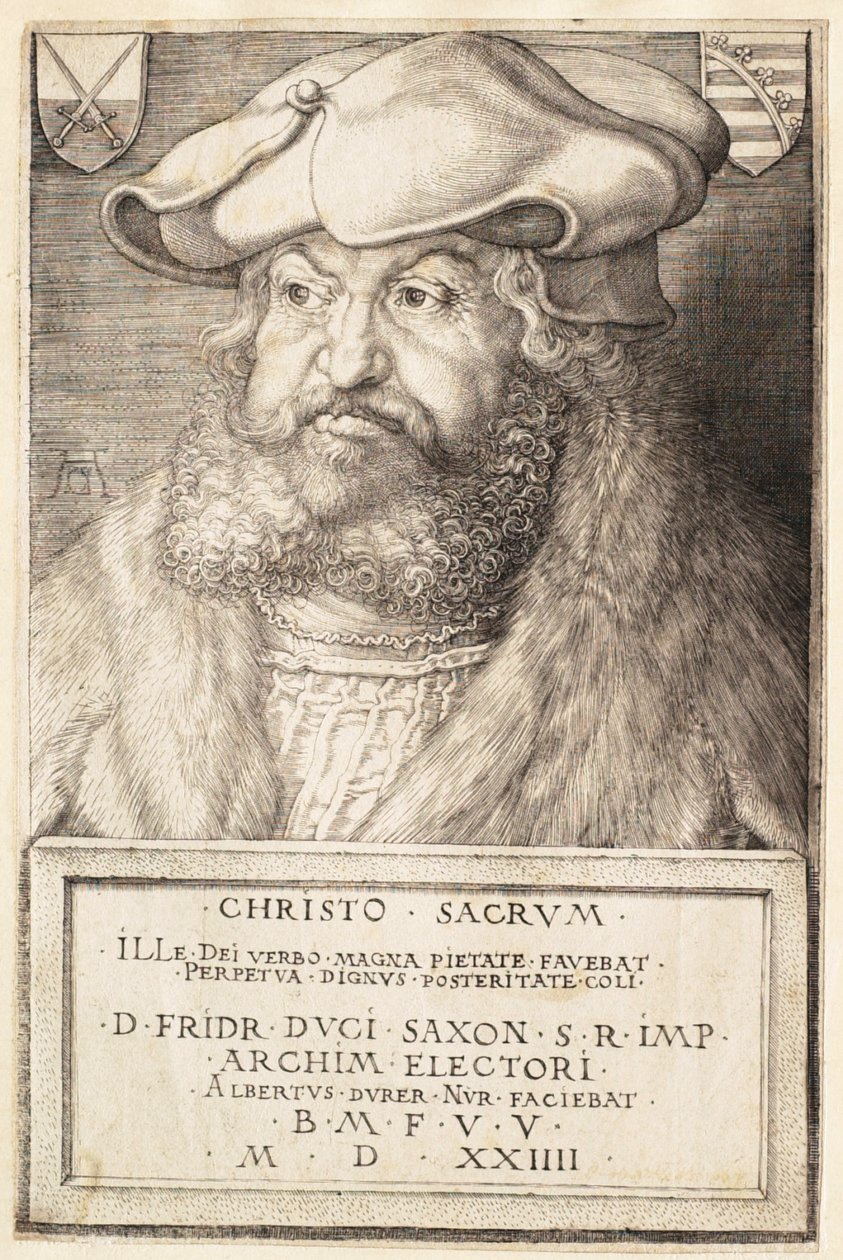 Friedrich der Weise, Kurfürst von Sachsen von Albrecht Dürer