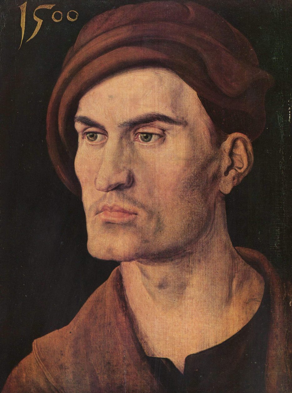 Bildnis eines jungen Mannes von Albrecht Dürer