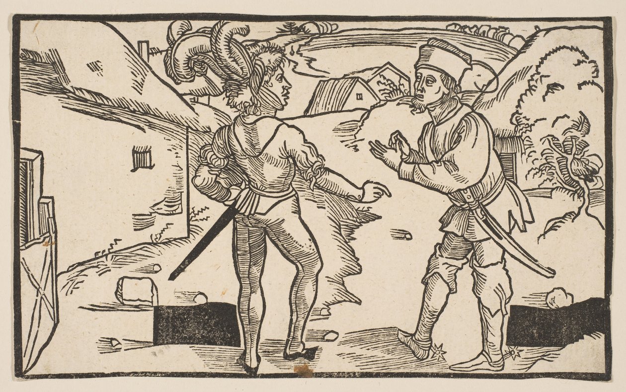 Heauton Timouroumenos, aus Die Komödien des Terenz, Nachdruck aus dem 19. Jahrhundert von Albrecht Dürer