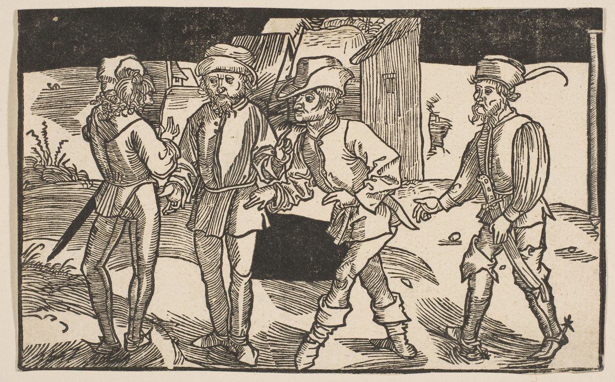 Heauton Timouroumenos, aus Die Komödien des Terenz, Nachdruck aus dem 19. Jahrhundert von Albrecht Dürer