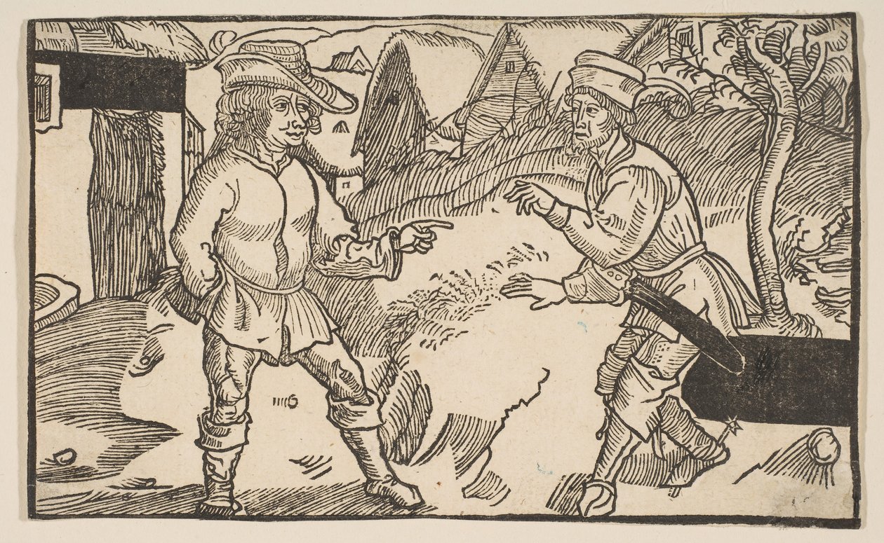 Heauton Timouroumenos, aus den Komödien von Terence, Nachdruck aus dem 19. Jahrhundert von Albrecht Dürer