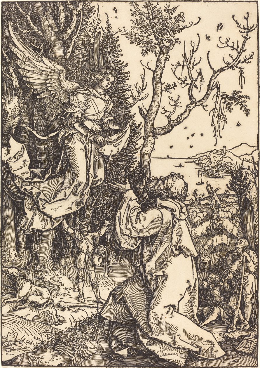 Joachim und der Engel von Albrecht Dürer