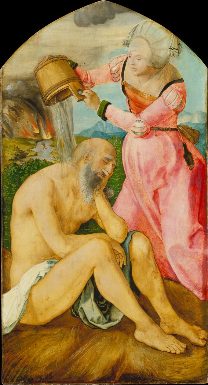 Hiob auf dem Misthaufen von Albrecht Dürer