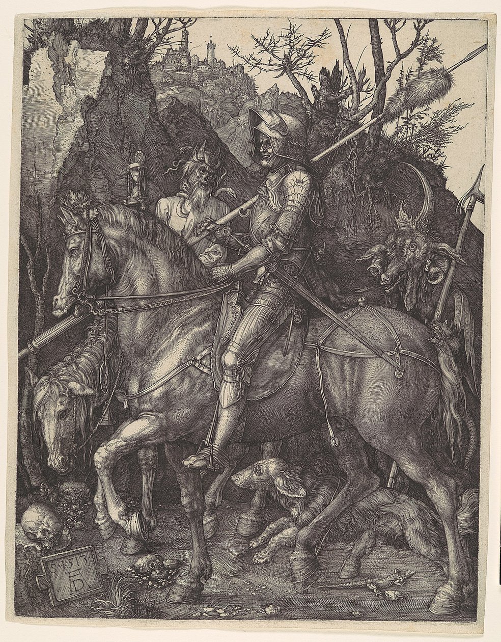 Ritter, Tod und Teufel von Albrecht Dürer
