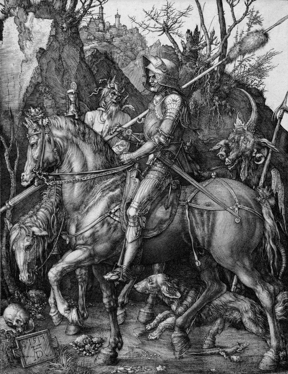 Ritter, Tod und Teufel von Albrecht Dürer