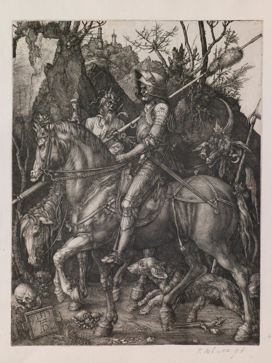 Ritter, Tod und Teufel von Albrecht Dürer