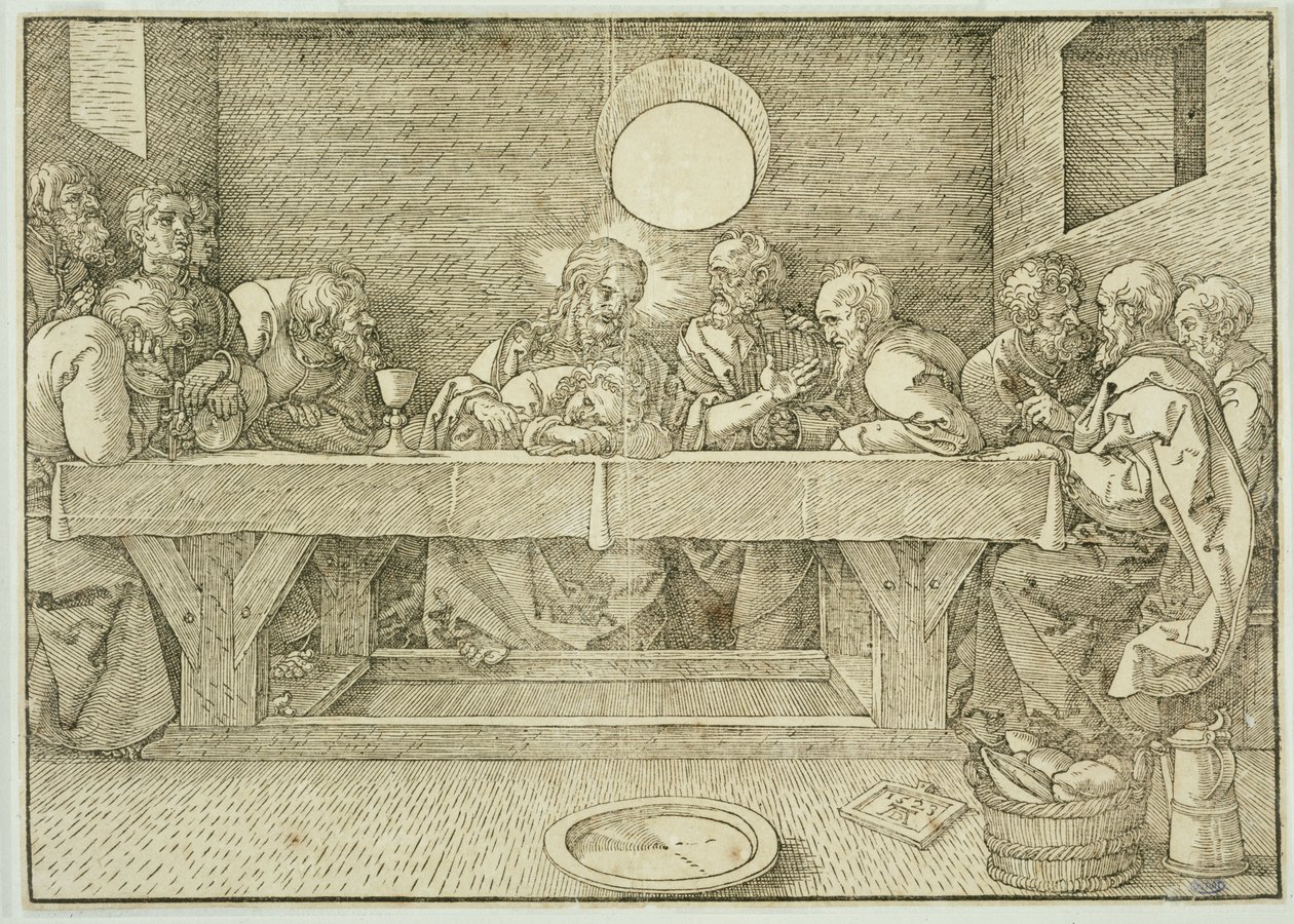 Das letzte Abendmahl (Bartsch 53) von Albrecht Dürer