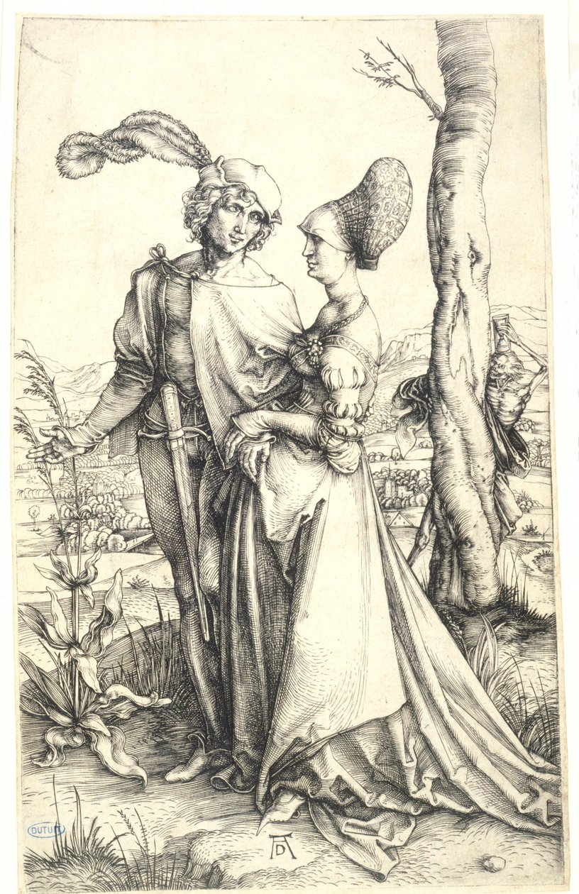 Der Spaziergang (Bartsch 94) von Albrecht Dürer