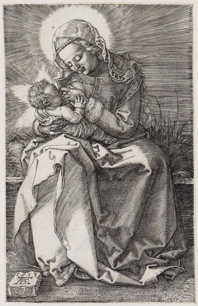 Stillende Madonna von Albrecht Dürer
