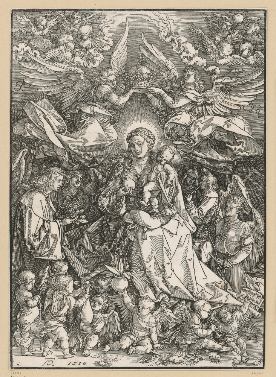 Maria als Königin der Engel von Albrecht Dürer