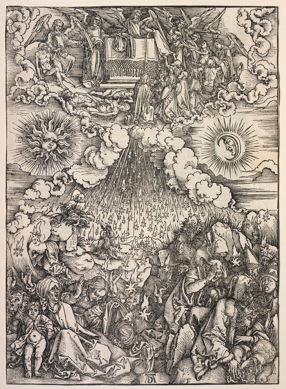 Offenbarung des Johannes: Öffnung des sechsten Siegels von Albrecht Dürer