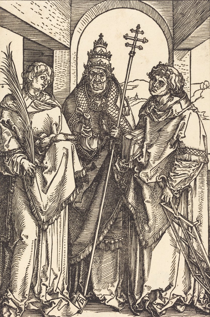 Heilige Stephanus, Sixtus und Laurentius von Albrecht Dürer