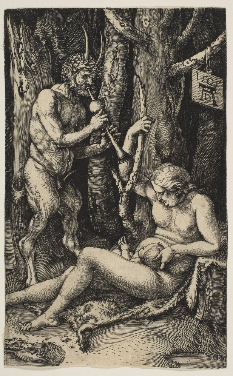 Satyrfamilie, 1505 von Albrecht Dürer
