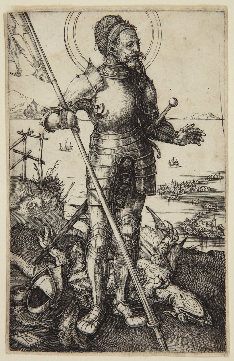 St. Georg zu Fuß von Albrecht Dürer
