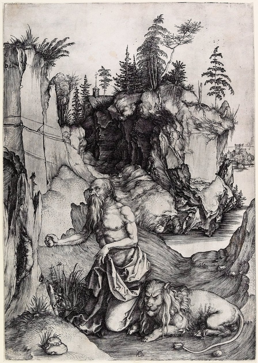 Der heilige Hieronymus in der Buße von Albrecht Dürer