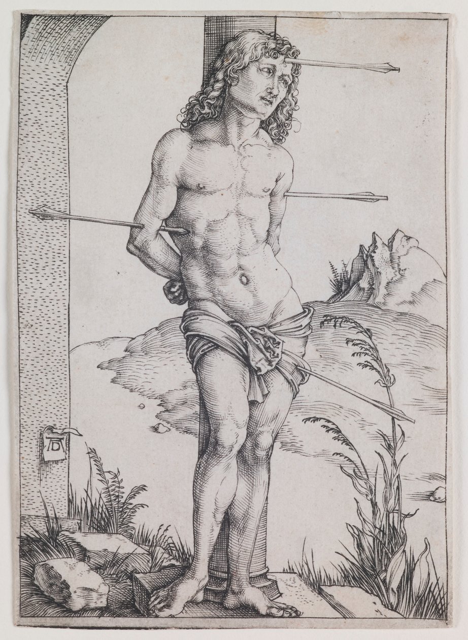 St. Sebastian an der Säule von Albrecht Dürer